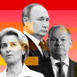 von del Leyen, Olaf, Putin (sursă foto: nbc.com)