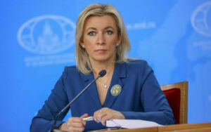 Purtătoarea de cuvânt a Ministerului de externe rus, Maria Zaharova