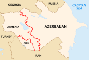 Harta Azerbaidjanul