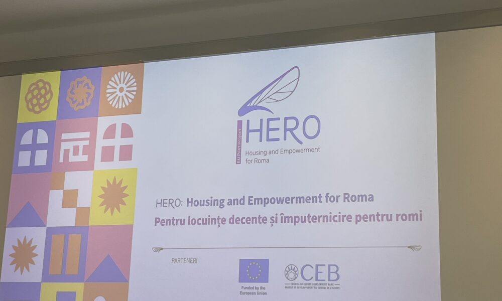 Locuințe decente pentru comunitatea romă! HERO – un nou proiect european, inițiat în România