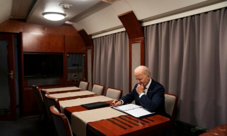 digi24.ro; călătoria de 10 ore a lui Biden cu trenul prin Ucraina