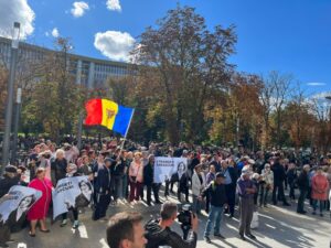 Protest Chișinău, sursa foto G4Media