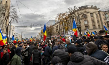 Proteste Chișinău, sursa foto aleph news