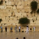 Zidul „Plângerii” din Ierusalim (Israel)