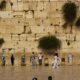 Zidul „Plângerii” din Ierusalim (Israel)