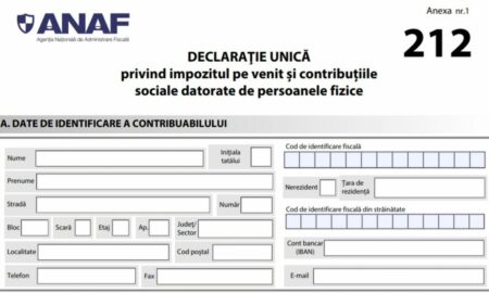 Declarație unică 2023. Cum descarci documentul de pe site-ul ANAF, care este blocat din cauza erorilor
