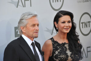 Michael Douglas și Catherine Zeta-Jones Sursa foto: dreamstime.com