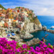 Frumosul sat Manarola, Cinque Terre, Liguria, Italia.Sursă foto: Dreamstime