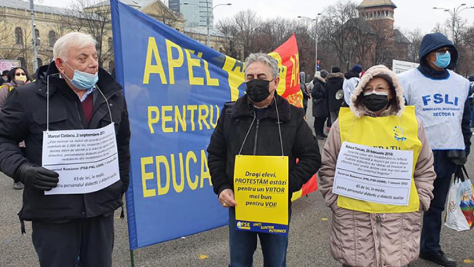 Protest profesori