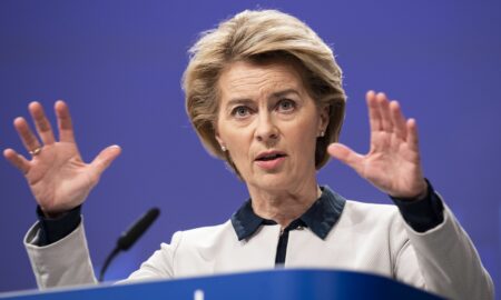 Președinta Comisiei Europene, Ursula von der Leyen