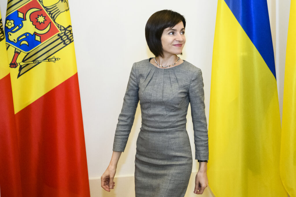 Maia Sandu, președintele Republicii Moldova