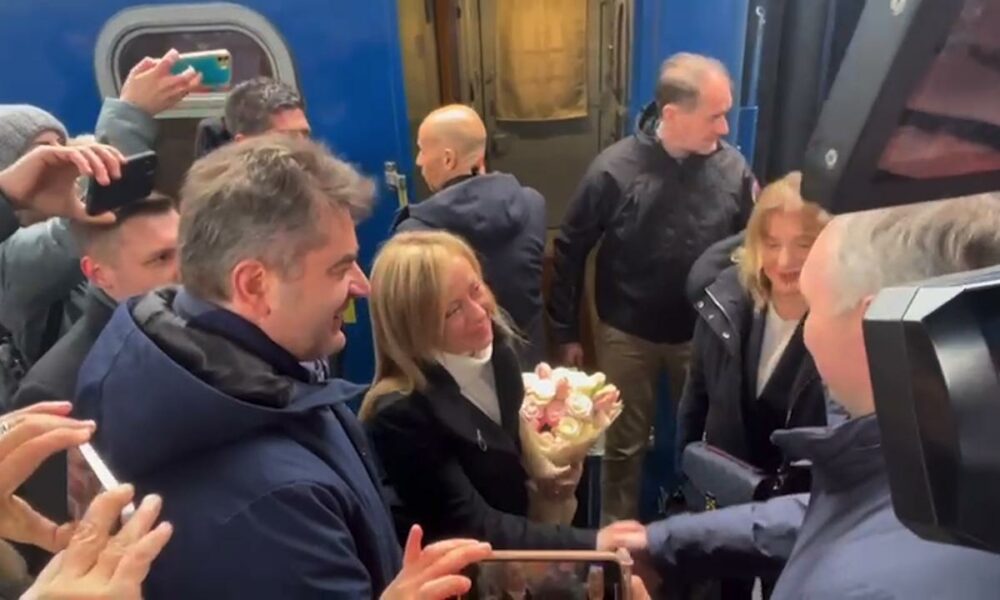 Giorgia Meloni, la Kiev! Premierul a reiterat susținerea guvernului italian pentru Ucraina