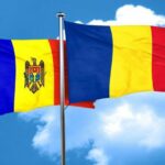 Steagul Republicii Moldova și cel al României