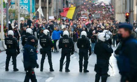 proteste, bruxelles, sursa foto Euractiv