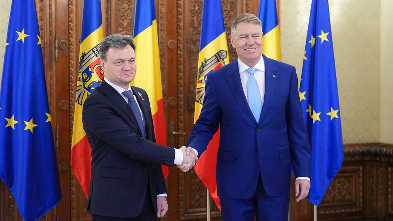 Dorin Recean Klaus Iohannis Sursa foto digi24.ro
