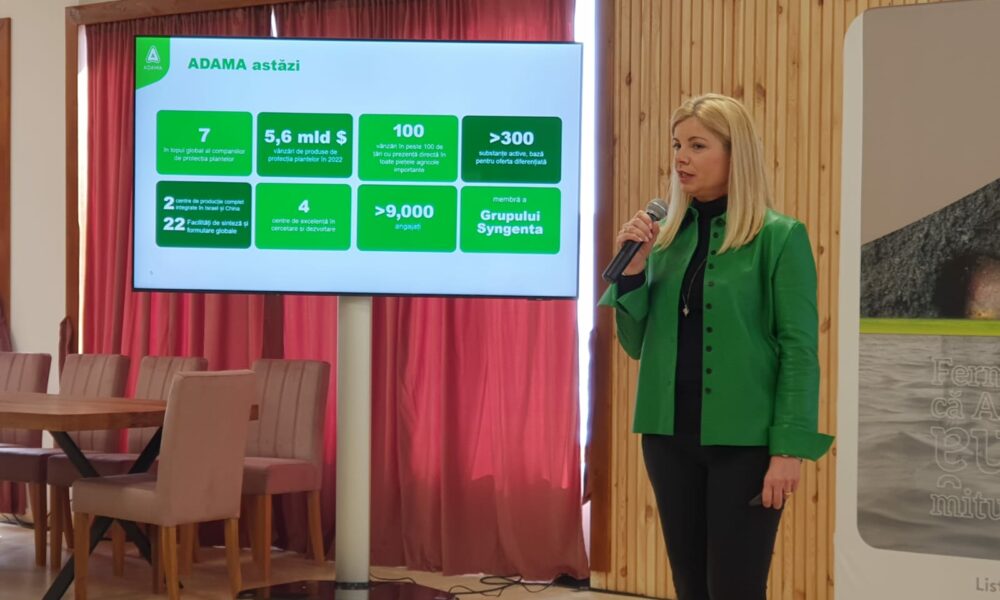 ADAMA dezvoltă o aplicație de alertare pentru fermierii români. Compania creează și două centre de excelență locale