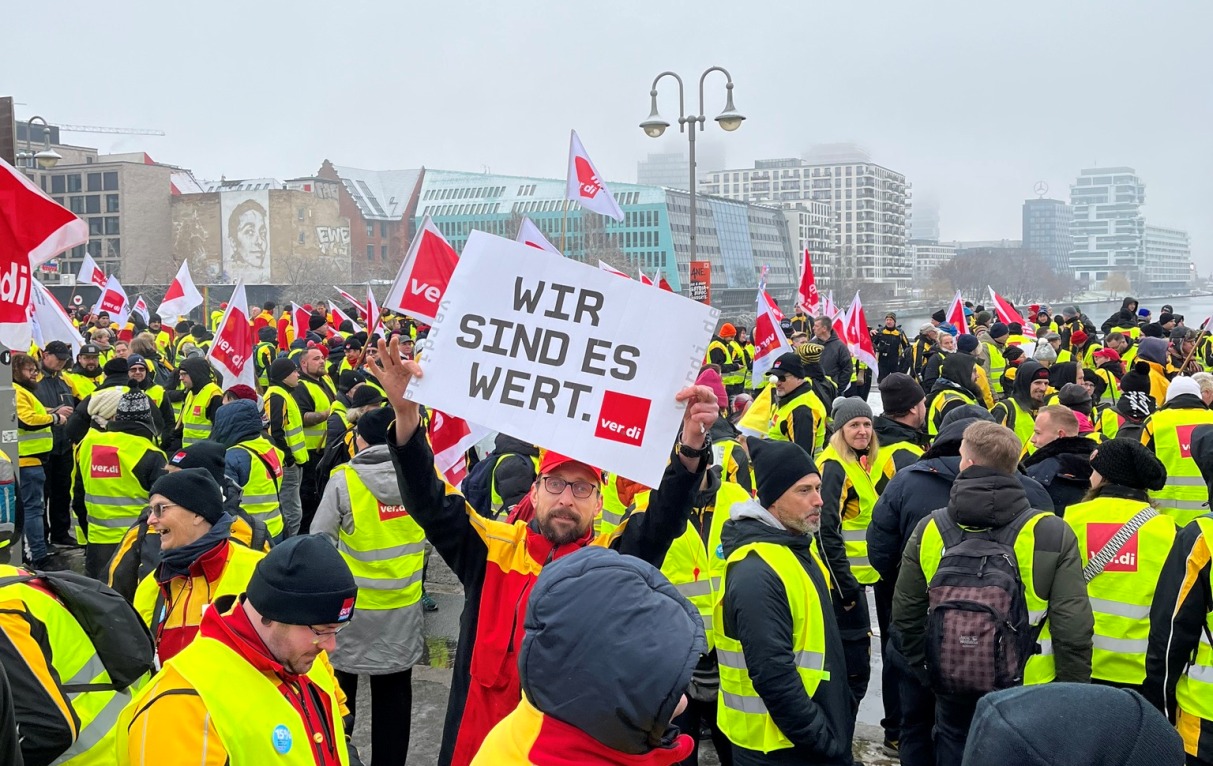 grevă în germania sursă foto: ziarul românesc germania