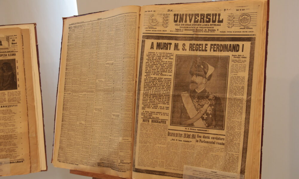 Istoria presei românești, prezentată într-o expoziție inedită. Tezaurul de 8,5 milioane de exemplare al Bibliotecii Academiei Române