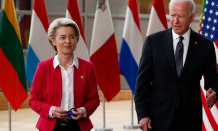 Joe Biden și Ursula von der Leyen, sursa foto hotnews