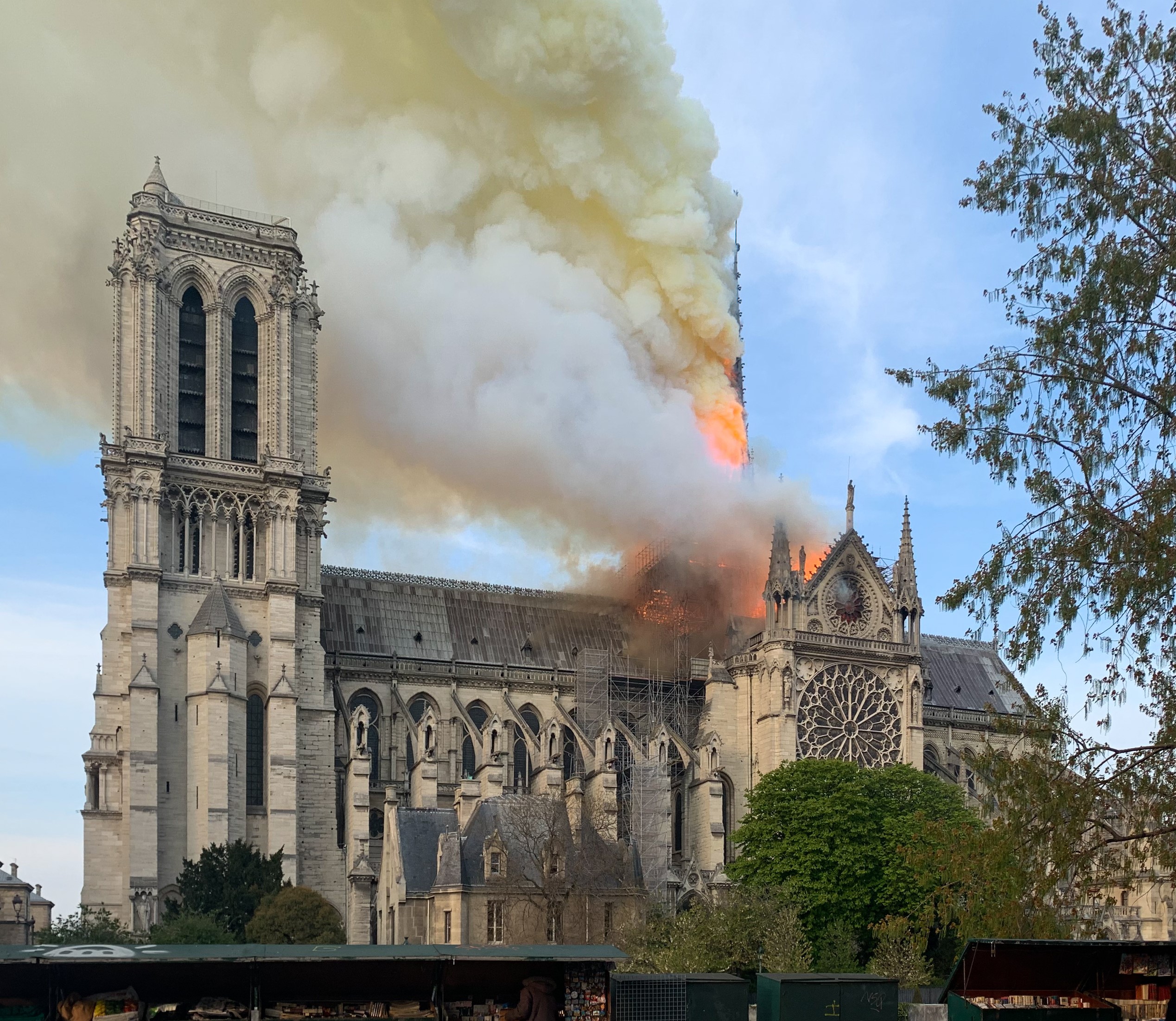 incendiul de la Catedrala Notre Dame, sursa foto wikipedia