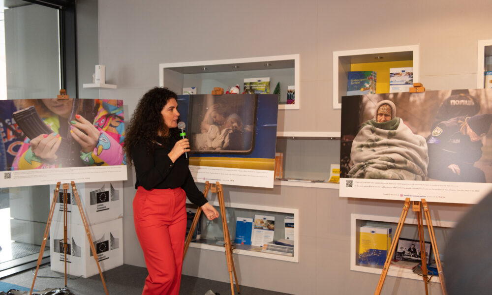 Inegalitatea de gen portretizată prin artă. Expoziție Eveniment „We Are Half”