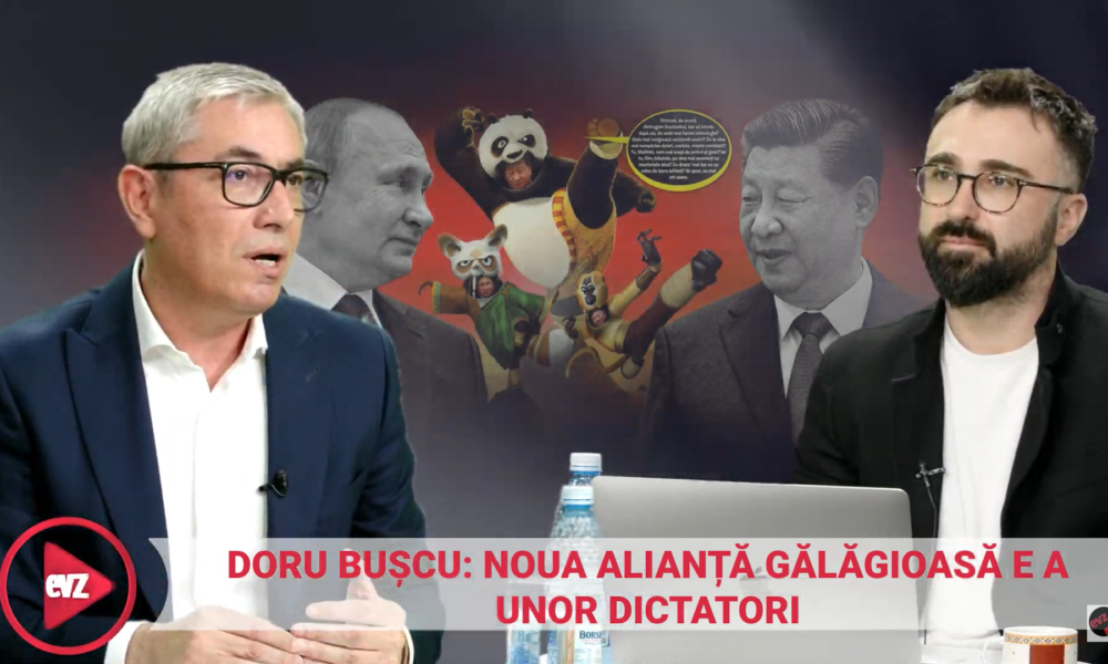 Exclusiv. Doru Bușcu la podcastul Hai România: „China profită de slăbirea Rusiei și înmuierea Americii”