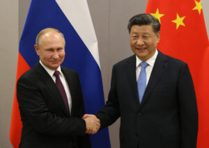 Vladimir Putin și Xi Jinping, sursa foto revista22