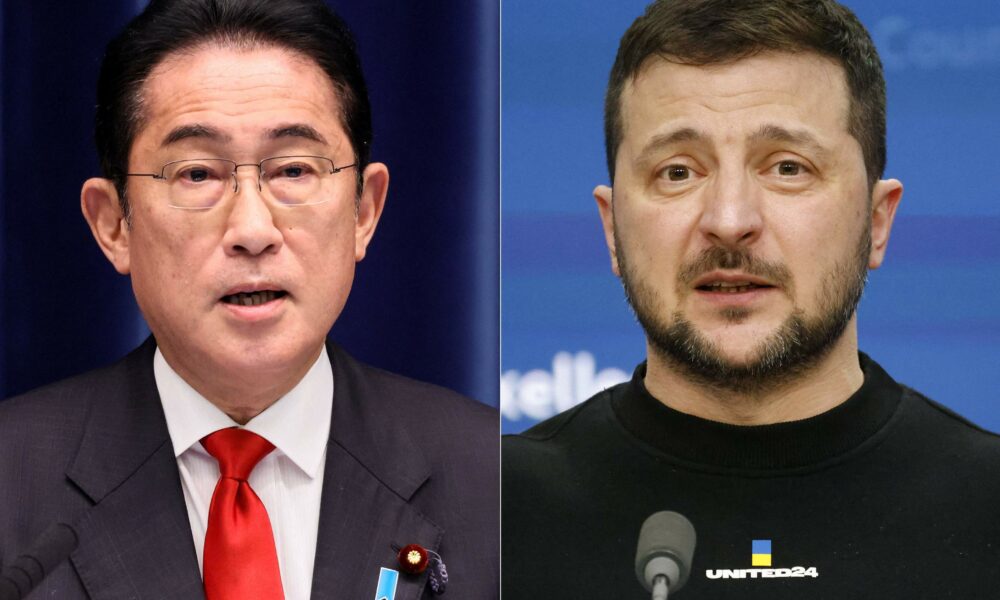 Când China vizitează Moscova, Japonia merge la Kiev: Premierul Fumio Kishida se întâlnește cu Volodimir Zelenski