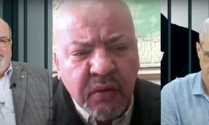 Colonelul Tudor Pacuraru, istoricul Florian Bichir și jurnalistul Robert Turcescu la podcastul Hai România - 20.03.2023 (sursă foto: captură photo podcast „Hai România”)