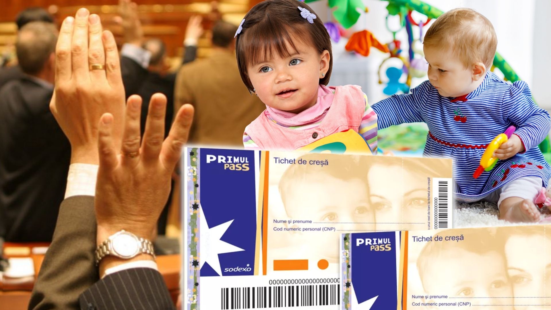 Tichete de creșă, Sursa: România TV