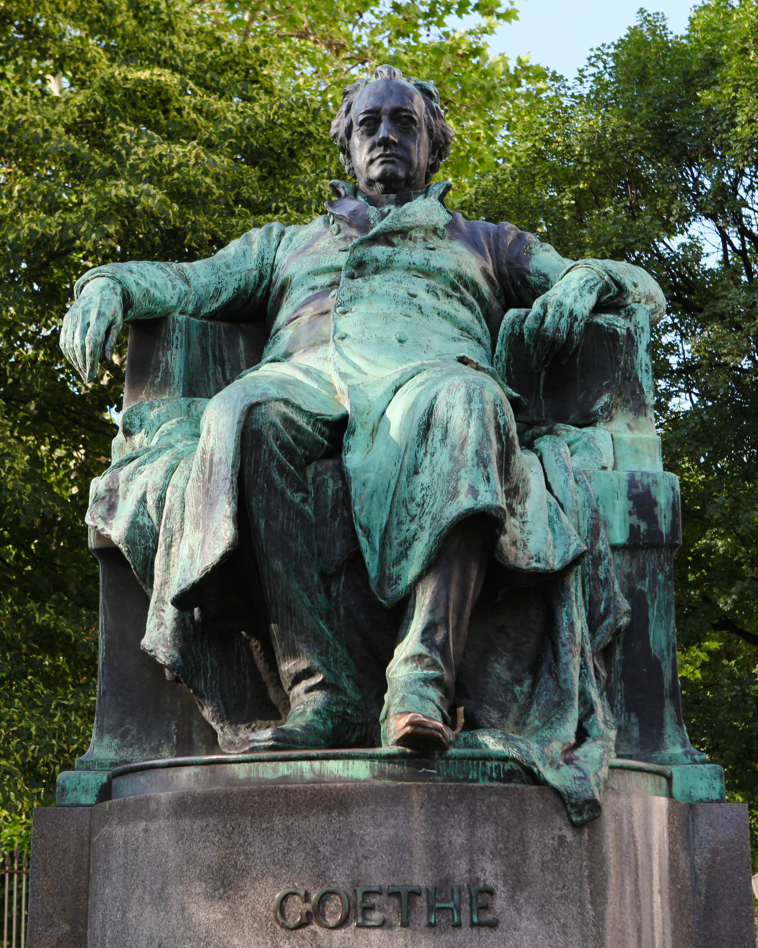Statuia lui Johann Wolfgang von Goethe, Sursa foto: dreamstime.com