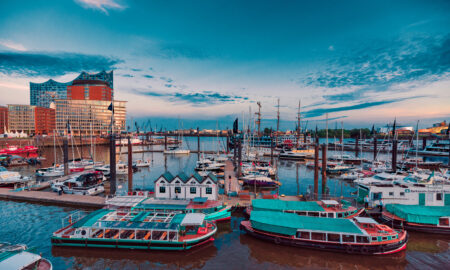 Portul Hamburg, Germania, Sursa foto: dreamstime.com