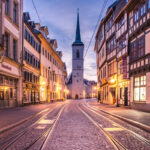Centrul orașului Erfurt, Germania, Sursa foto: dreamstime.com