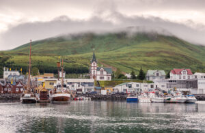 Husavik, Islanda, oraș de pescuit, Sursa foto: dreamstime.com