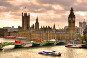 Palatul parlamentului britanic și big ben