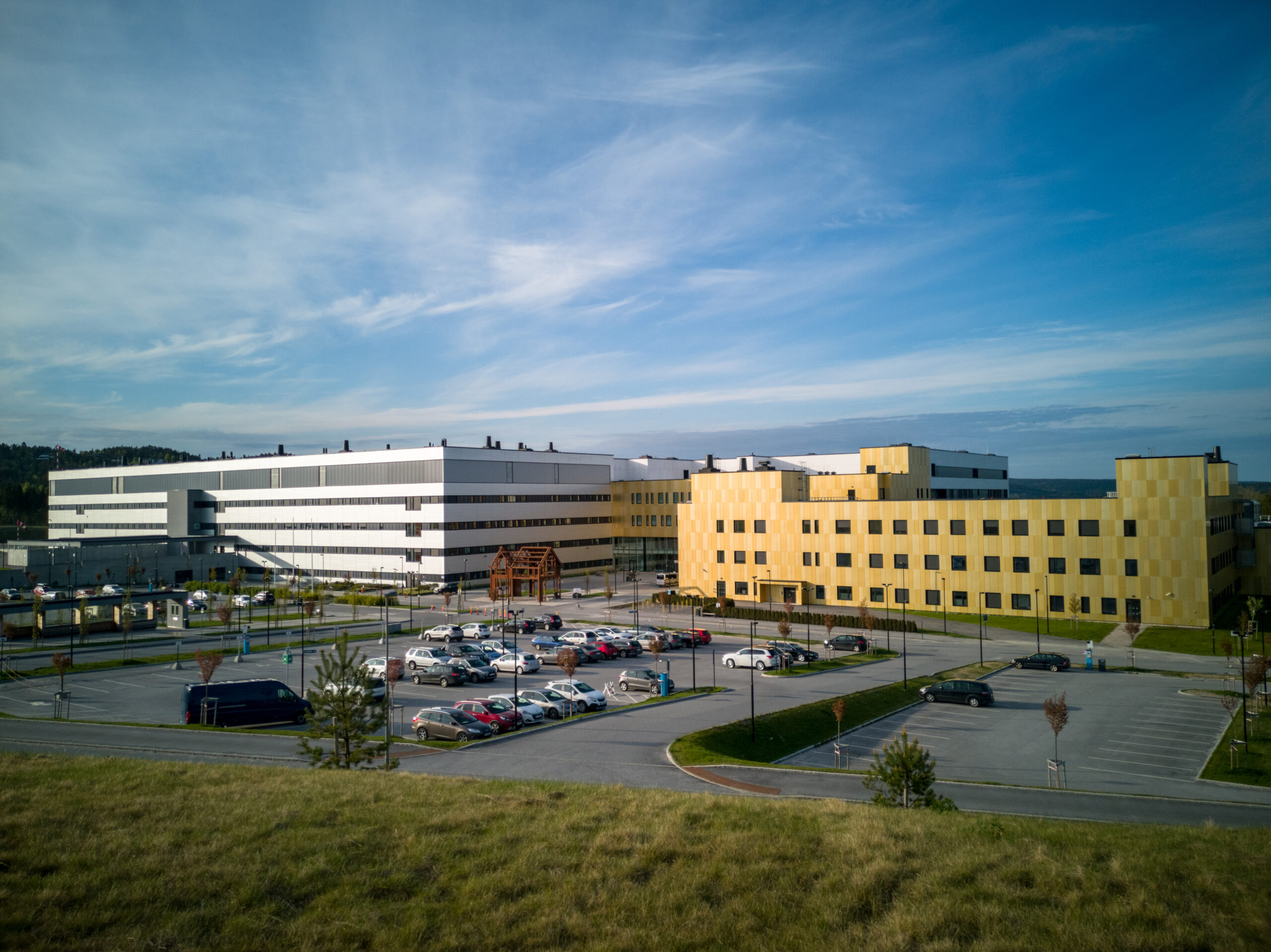 Spitalul Regional Ostfold din Sarpsborg, Norvegia.