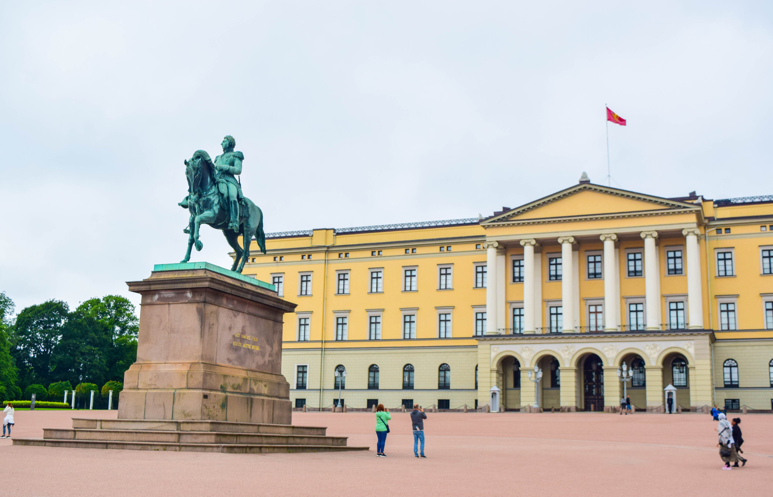 Palatul Regal. Oslo, Norvegia