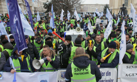 Proteste politisti Bucuresti Sursa: Digi24