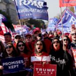 Sursa Bloomberg.com, proteste pentru Trump