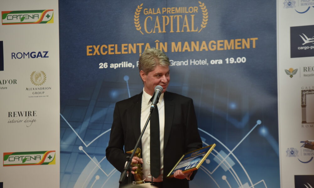 Dragoș Mihai, Fildas-Catena, la Gala „Excelență în Management”: „Suntem o echipă responsabilă”