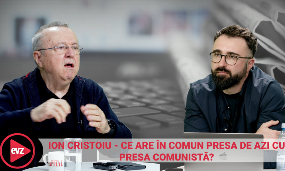 Exclusiv. Ion Cristoiu la podcastul Hai România: „Atât presa proletcultistă, cât și cea de azi sunt fals angajate”