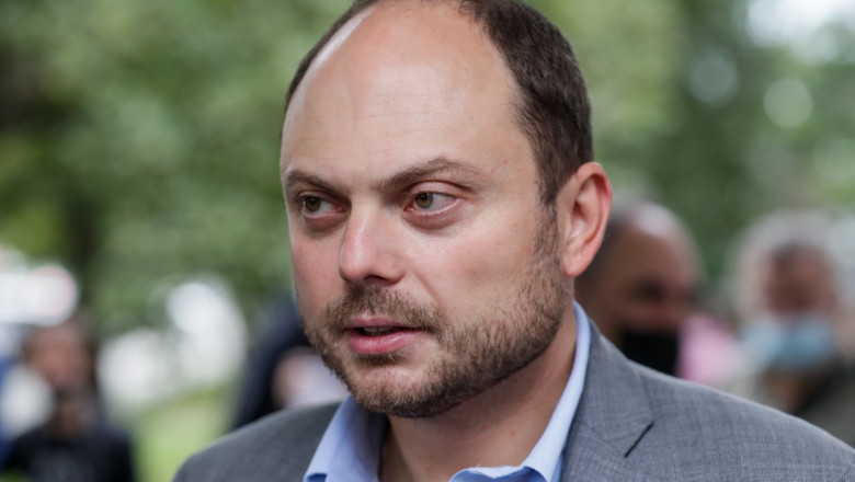 Opozantul rus Vladimir Kara-Murza