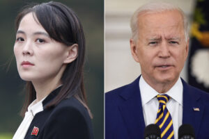Kim Jong Yo și Joe Biden Sursa foto New York Post
