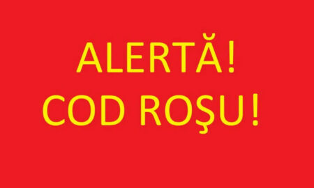 Alertă meteo Cod Roșu