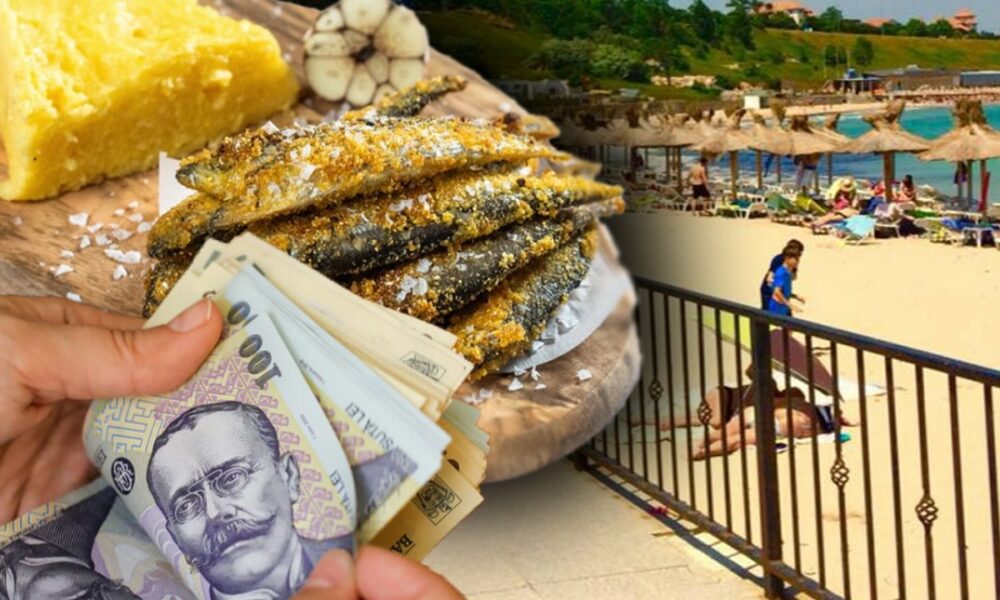 Cât cheltuie românii pe mâncare în vacanțe. Prețul hamsiilor pe litoral a crescut în 2024