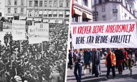 proteste de 1 mai 1890 in lume; sursă foto: framtida.no