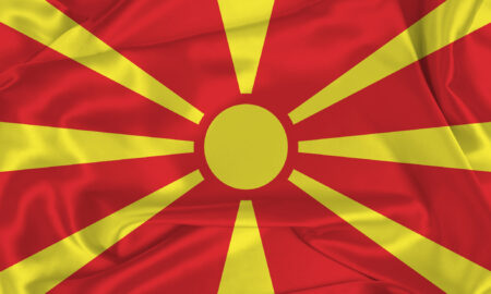 Steagul Macedoniei de Nord (sursa foto: dreamstime.com)