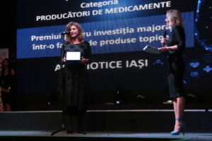 Mihaela Popescu, reprezentant Antibiotice Iași