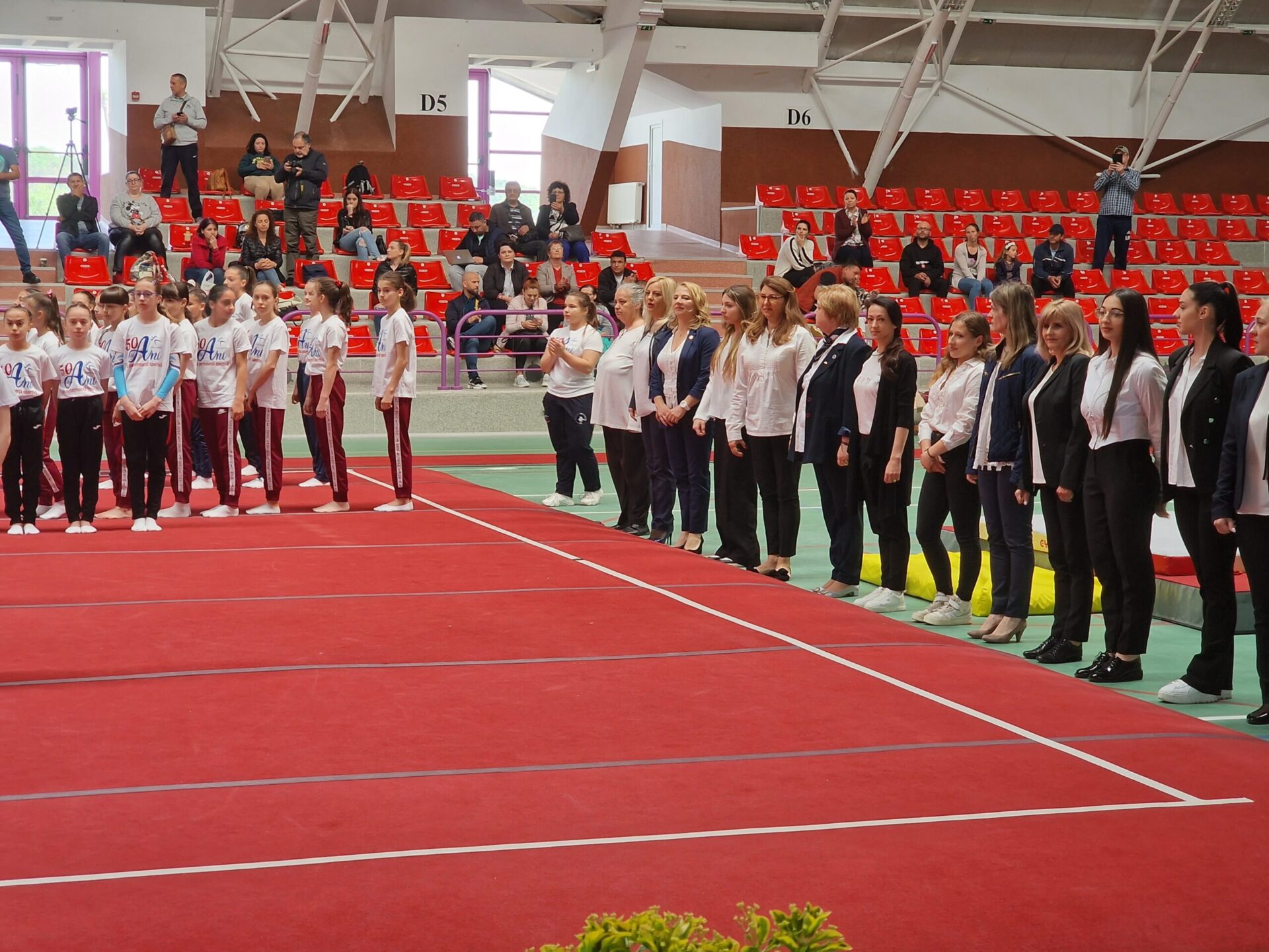 Deschiderea competiției. Sursă foto: Arhivă proprie