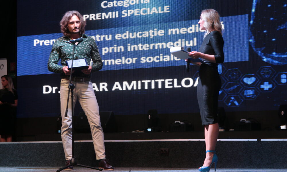 Gala Performeri din Sănătate. Dr Cezar: ”Vor apărea noi tehnologii, multe industrii se vor metamorfoza”